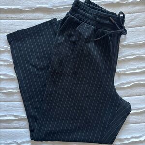Women’s Blue Pinstripe Pants